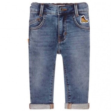 Chłopięce jeansy dla niemowlęcia Timberland 005259 - A - ubrania dla dzieci