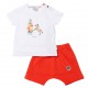 Komplet niemowlęcy dla chłopca Paul Smith 005263 - A - szorty i koszulka dla malucha