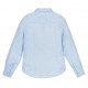 Lniana koszula dla chłopca Emporio Armani 005312 - B - niebieskie koszule dla dzieci