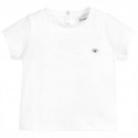 Biały t-shirt niemowlęcy Emporio Armani 005321