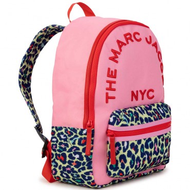 Różowy plecak dla dziewczynki Marc Jacobs 005345