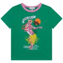 Zielona koszulka dziewczęca The Marc Jacobs 005354