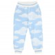 Niebieskie spodnie dziewczęce Monnaliza 005356 - A - dresy dla dzieci