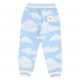 Niebieskie spodnie dziewczęce Monnaliza 005356 - B - dresy dla dzieci