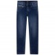 Miękkie jeansy dla chłopca Hugo Boss 005371 - A - spodnie dla dzieci