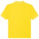 Żółta koszulka polo dla chłopca Hugo Boss 005378 - B - jaskrawe polówki dla dzieci