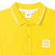 Żółta koszulka polo dla chłopca Hugo Boss 005378 - C - jaskrawe polówki dla dzieci
