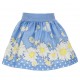 Spódnica w kwiaty dla dziewczynki Monnalisa 005391 - B - spódniczki dla dzieci