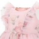 Sukienka niemowlęca w róże Monnalisa 005405 - C - sukienki dla dziewczynek