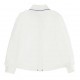 Biała bluzka dla dziewczynki Monnalisa 005408 - B - szkolne, wizytowe koszule dla dzieci