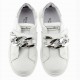 Białe sneakersy dla dziewczynki Monnalisa 005410 - E - oryginalne buty dla dzieci