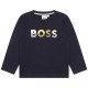 Koszulka niemowlęca dla chłopczyka Boss 005474 - A - bluzki chłopiece dla niemowlaka