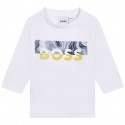 Niemowlęca koszulka dla chłopczyka Boss 005476