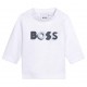 Komplet niemowlęcy: dres + koszulka Boss 005486 - E - zestaw odzieżowy dla chłopca