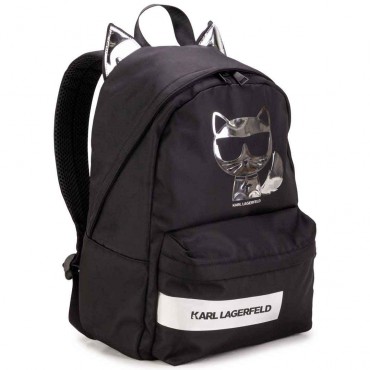 Czarny plecak dla dziecka Karl Lagerfeld 005491
