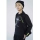 Czarny t-shirt chłopięcy Karl Lagerfeld 005502 - B - markowe koszulki dla dzieci - sklep internetowy euroyoung