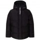 Czarna kurtka dla chłopca Karl Lagerfeld 005504 - A - zimowe kurtki dla dzieci i nastolatków
