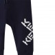 Granatowe spodnie niemowlęce Kenzo 005507 - C - dresy dla chłopców