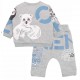 Szary dres niemowlęcy dla chłopca Kenzo 005519