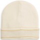 Kremowa czapka dla dziewczynki Michael Kors 005521 - B - oryginalne, markowe czapki dla dzieci i młodzieży