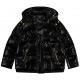 Ciepła kurtka dla dziewczynki Michael Kors 005525 - C - czarne, zimowe kurtki dla dzieci i nastolatek - sklep internetowy