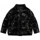 Ciepła kurtka dla dziewczynki Michael Kors 005525 - E - czarne, zimowe kurtki dla dzieci i nastolatek - sklep internetowy