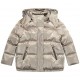 Złota kurtka dla dziewczynki Michael Kors 005526 - C - ciepłe, zimowe kurtki dla dzieci i młodzieży