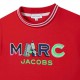 Czerwona koszulka dla dziecka Marc Jacobs 005532 - E - bluzki chłopięce z długim rękawem