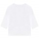 Niemowlęca koszulka dla chłopca Timberland 005558 - B - białe, ekologiczne bluzki z nadrukiem dla maluchów