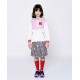Dziewczęca spódnica w panterkę Marc Jacobs 005567 - B - plisowane spódnice dla dzieci - sklep internetowy euroyoung.pl