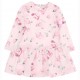 Różowa sukienka niemowlęca Monnalisa 005594 - A - sklep z ekskluzywnymi ubrankami dla niemowląt dziewczynek