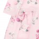 Różowa sukienka niemowlęca Monnalisa 005594 - D - sklep z ekskluzywnymi ubrankami dla niemowląt dziewczynek