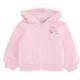 Niemowlęca bluza na zamek Monnalisa 005604 - B - różowe bluzy dla dzieczynek