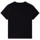 Czarny t-shirt dla chłopca DKNY 005616 - B - ekskluzywne koszulki dla dzieci i nastolatków