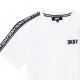 Biała koszulka dla chłopca DKNY 005617 - C - oryginalne koszulki dla dzieci i nastolatków - wyskoa jakość