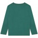 Zielona koszulka dla chłopca Timberland 005658 - B - bluzki z długim rękawem, bawełniane