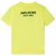 Żółty t-shirt dla chłopca Zadig&Voltaire 005664 - E - koszulki dla dzieci i młodzieży - sklep online euroyoung.pl