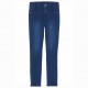 Niebieskie jeansy dla dziewczynki Liu Jo 005680 - A - miękkie spodnie dla nastolatek