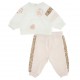 Dres niemowlęcy dla dziewczynki Monnalisa 005691 - A - dresy dla maluszka 