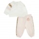 Dres niemowlęcy dla dziewczynki Monnalisa 005691 - B - dresy dla maluszka 