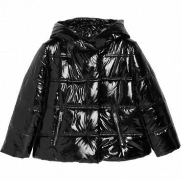 Czarna kurtka dla dziewczynki Liu Jo 005711