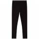 Grube legginsy dziewczęce Karl Lagerfeld 005753 - B - zimowe, czarne legginsy dla dzieci