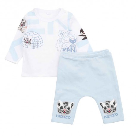 Komplet niemowlęcy dla chłopca Kenzo 005769 - A - sklep internetowy z ubrankami dla niemowląt i dzieci