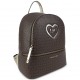 Czekoladowy plecak dziewczęcy Michael Kors 005770 - D - modne plecaki