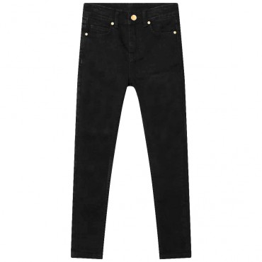 Czarne jeansy dla dziewczynki Michael Kors 005776
