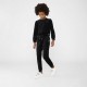Welurowa bluza dziewczęca Michael kors 005777 - B - czarne bluzy dla dzieci i nastolatek