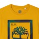 Musztardowa koszulka dla chłopca Timberland 005782 - C - bluzki dla dzieci i nastolatków