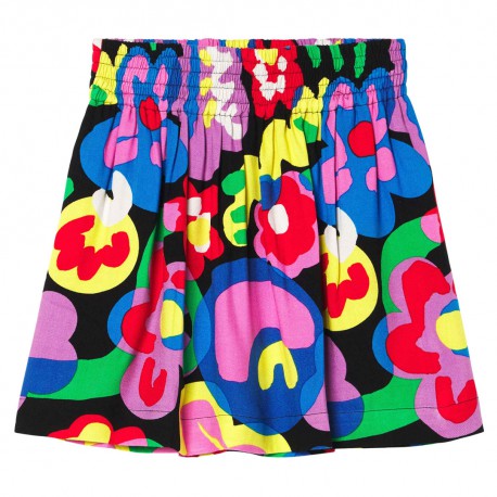 Spódnica dla dziewczynki Stella McCartney 005826 - A - kolorowa, jaskrawa z wiskozy.