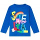 Koszulka dla dziewczynki Stella McCartney 005827 - niebieska z nadrukiem