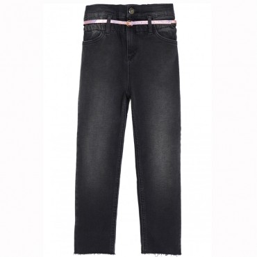 Czarne jeansy dla dziewczynki Liu Jo 005840